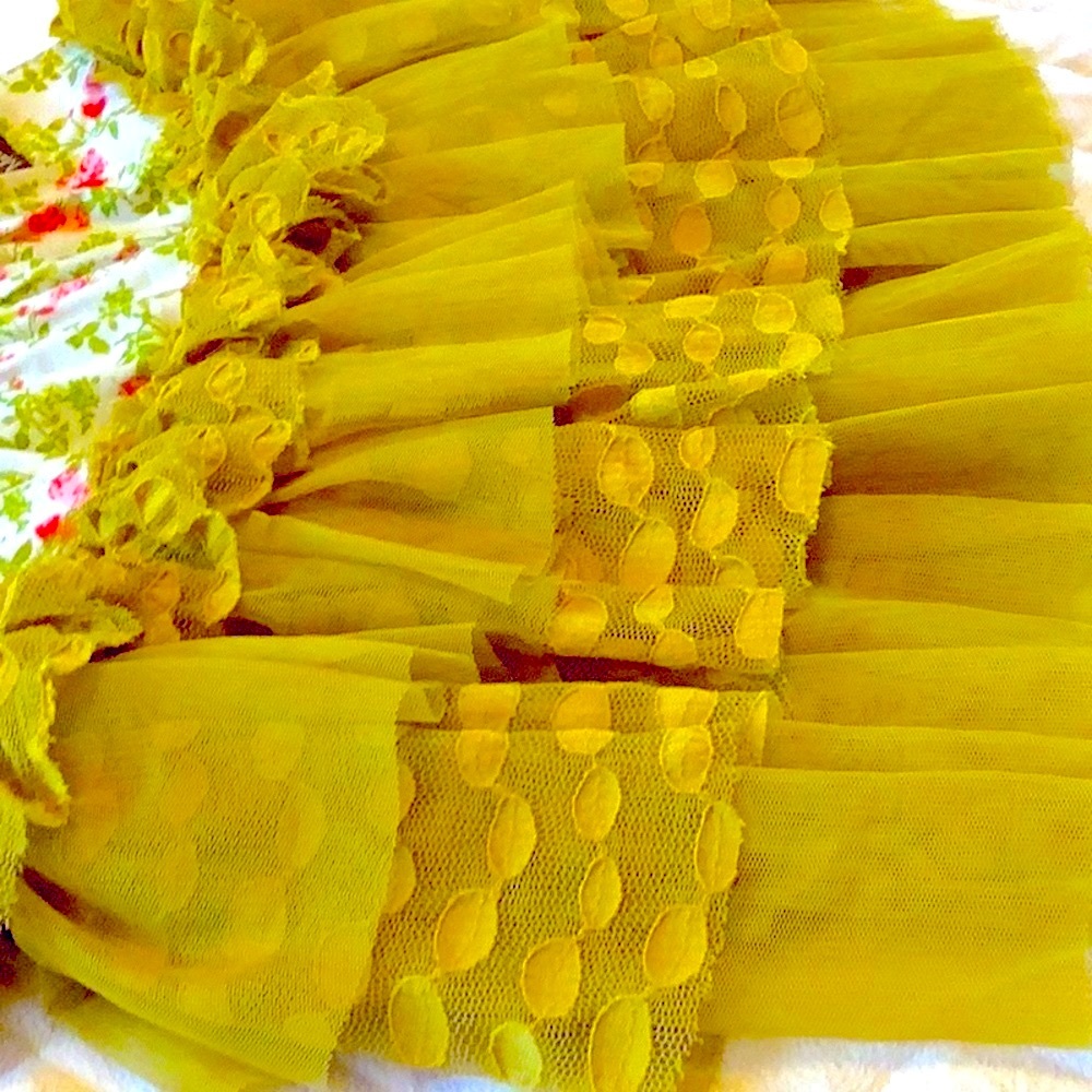Matilda Jane Serendipity Cotton Candy Tule Tutu Ruffle Skirt - Picture 5 of 7